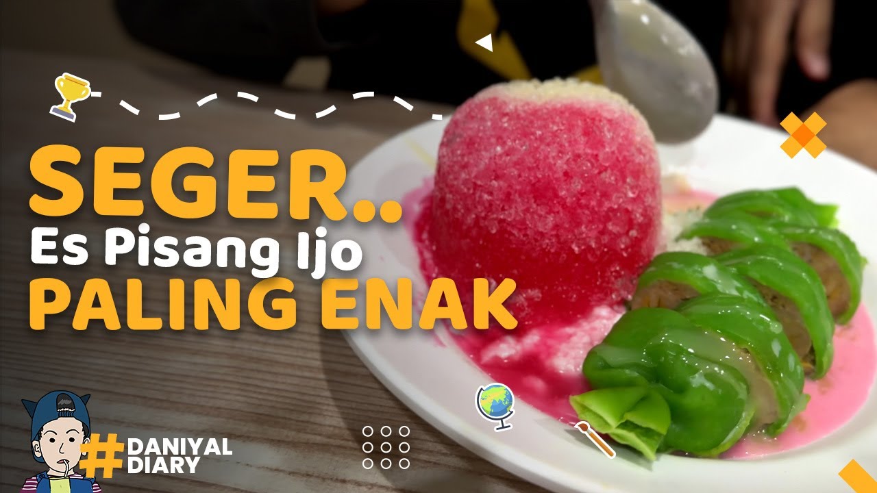 NYOBAIN ES PISANG IJO KHAS MAKASAR DI BAKSO SAMRAT BINTARO | Daniyal Diary 74