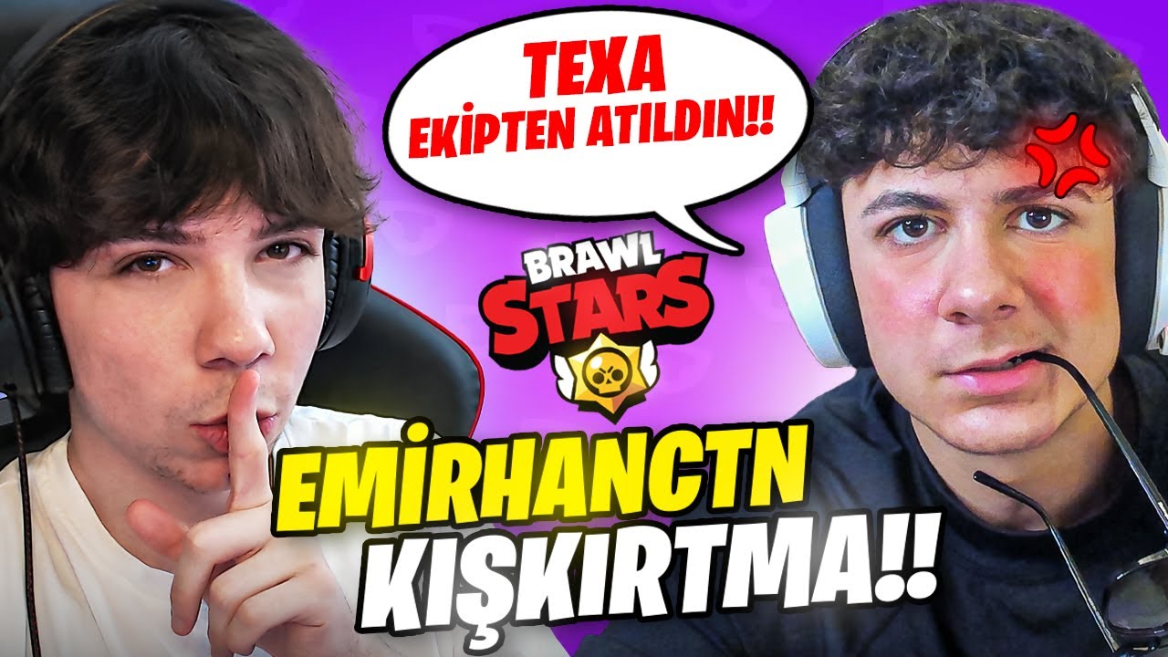 @EmirhanCTN 'NİN VİDEODAYKEN BRAWL STARS HESABINI ÇALDIM! (Dev Kışkırtma)