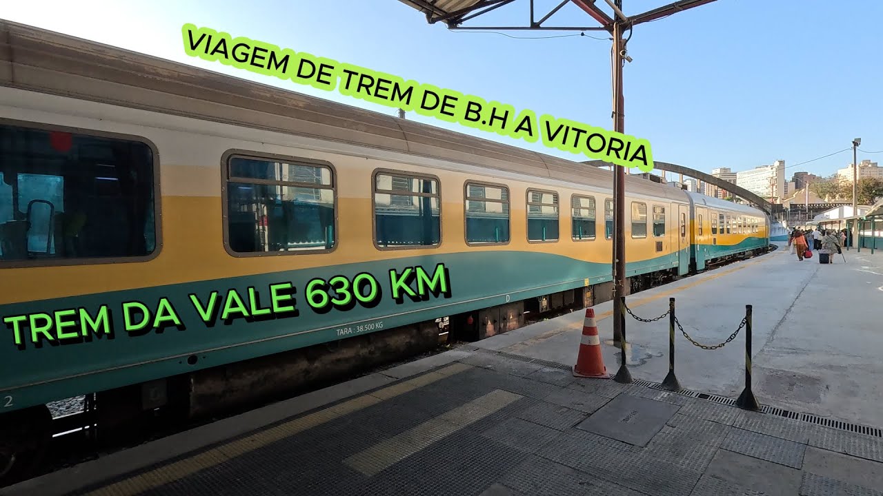 VIAGEM DE TREM DE B.H A VITORIA #viagemdetrem #tremdavale #trem