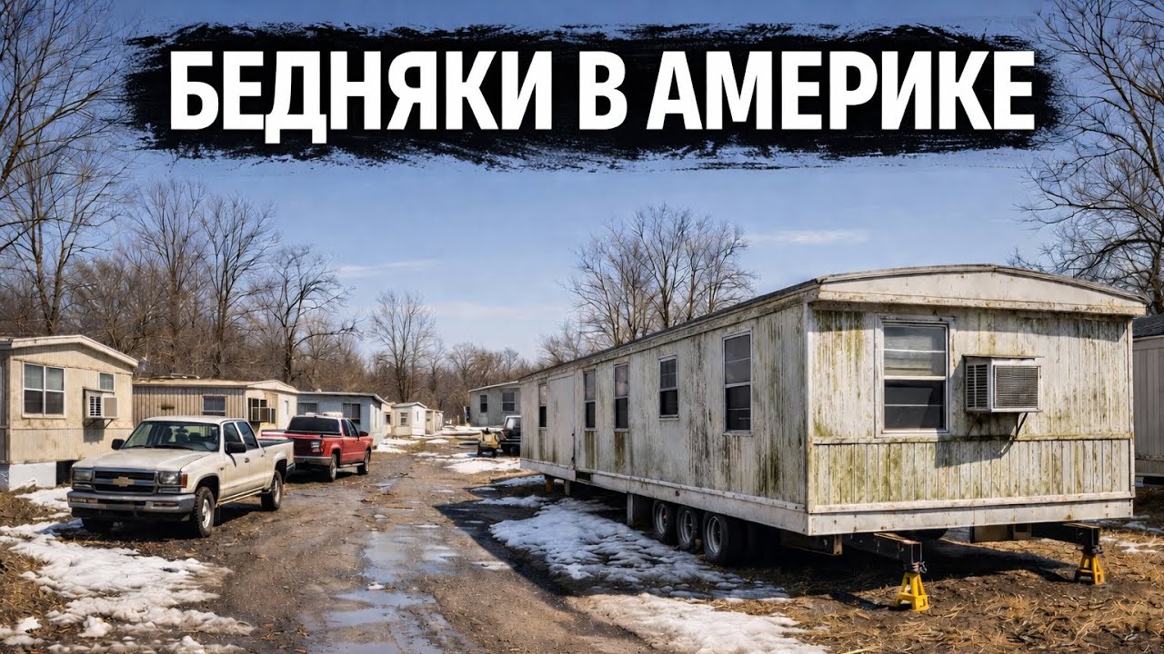 Жизнь в домах на колесах.