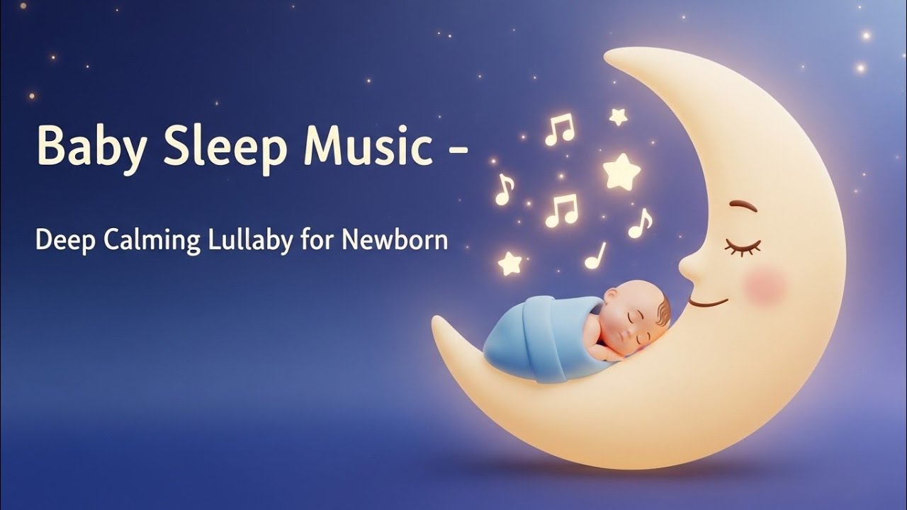 Baby Sleep Music – Gentle Lullaby for Babies 🌙 Calm Sleep Music