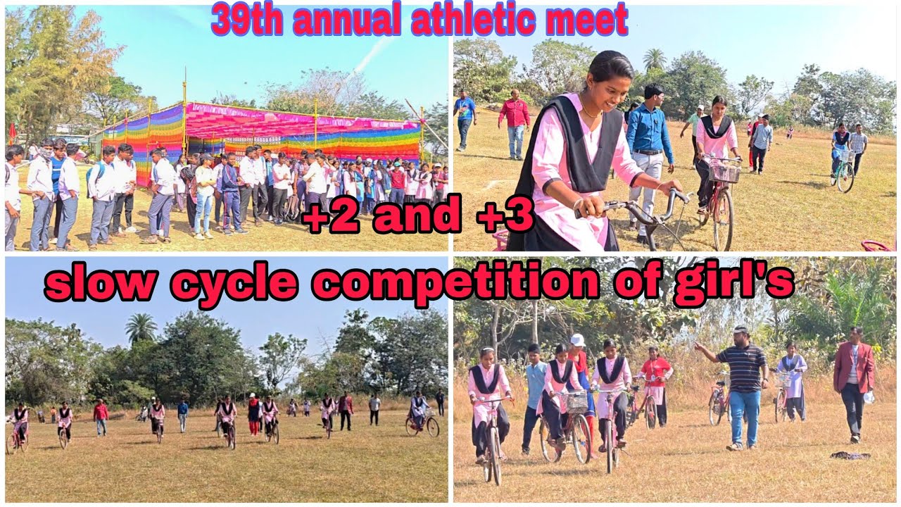 +2 and +3 slow cycle competition of girl's 39th annual athletic meet 2025-26, NBC College 