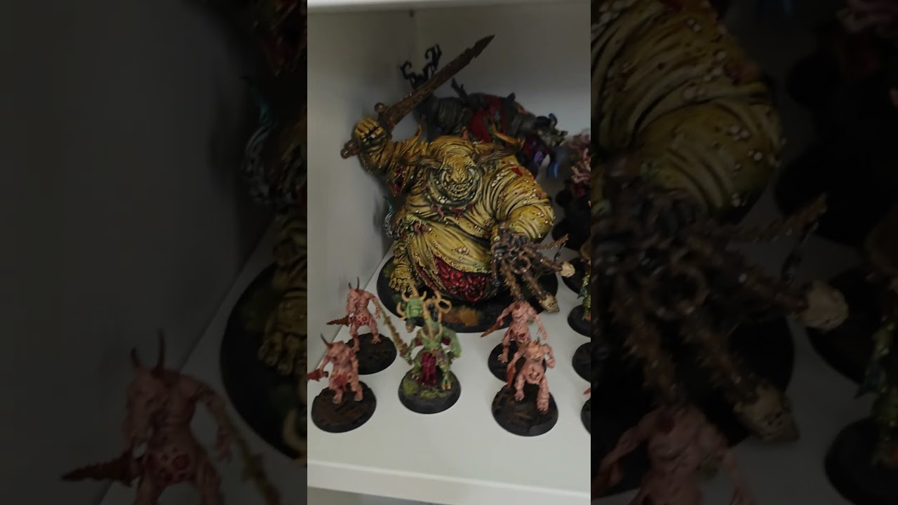 DeathGuardDave's collection - a tour of the cabinet.  #40k #deathguard #warhammer40k