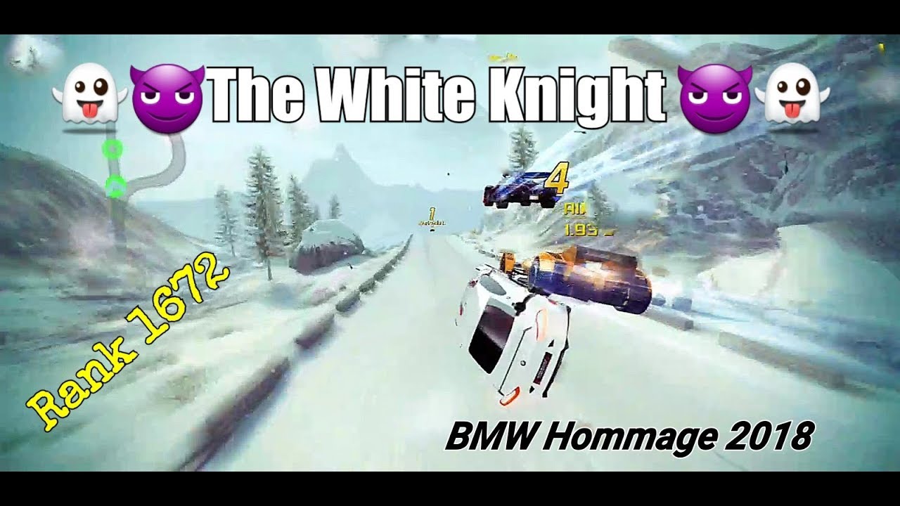Asphalt 8 MultiPlayer BMW Hommage R1672 *The White Knight*
