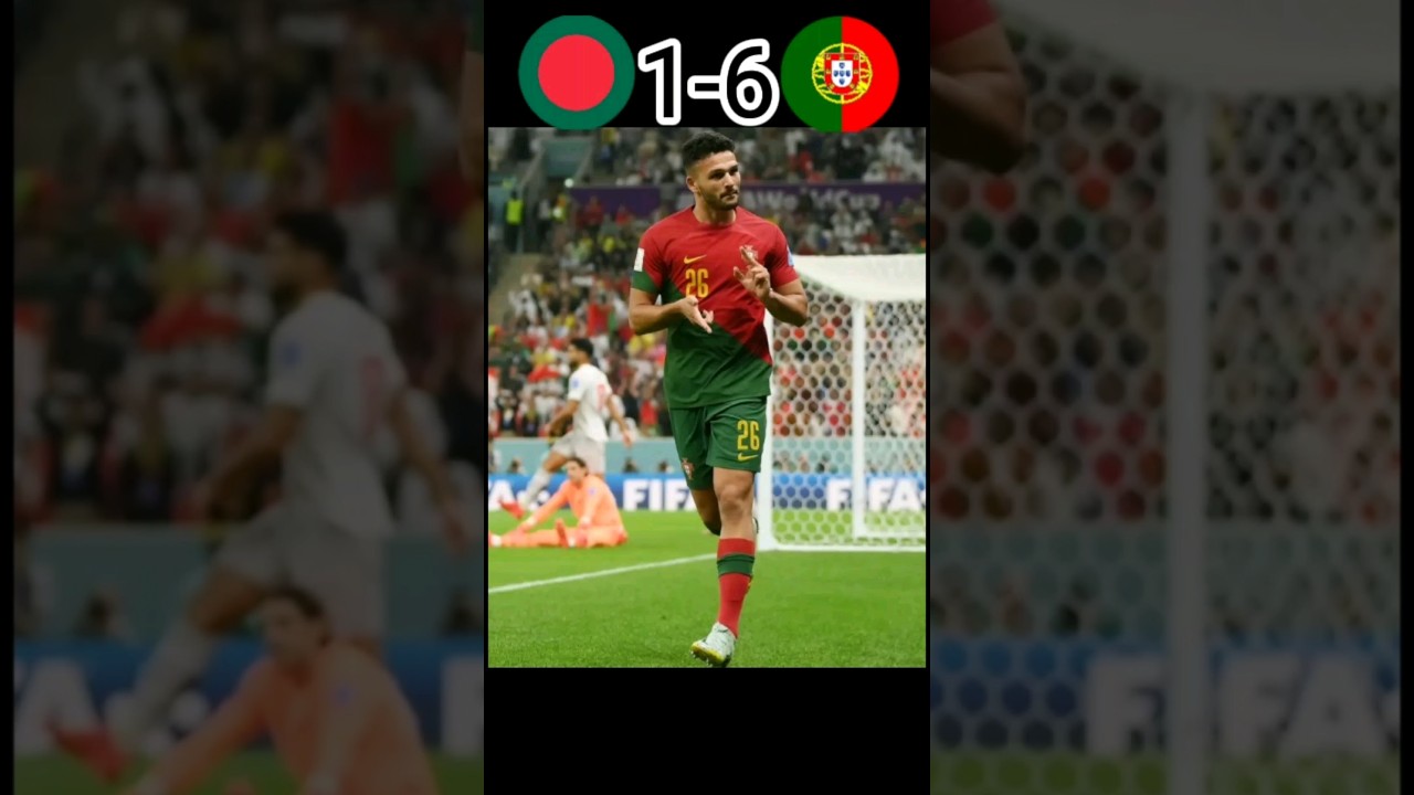 Bangladesh Vs Portugal FIFA World Cop 2026 highlights #shorts#ronaldo#morsalin#youtube