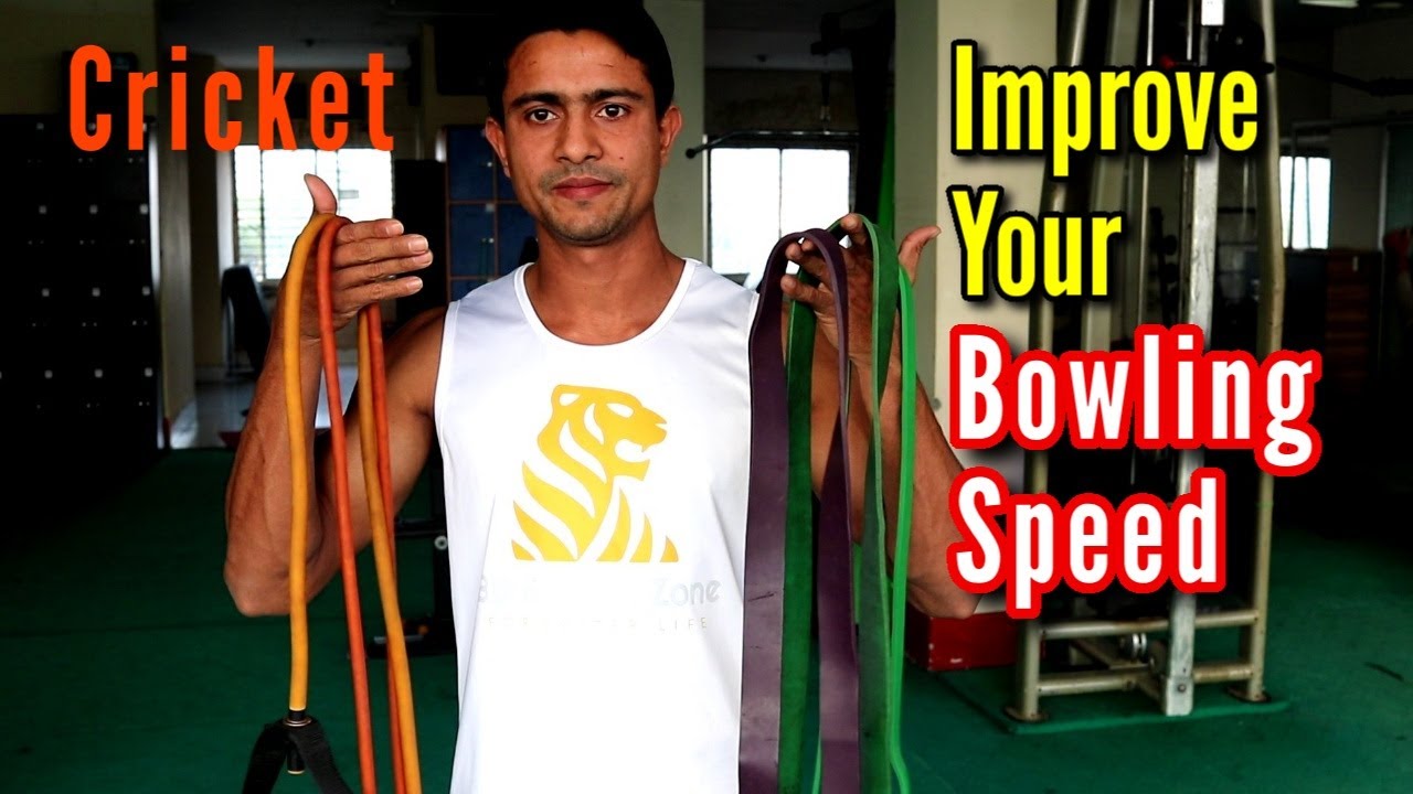 Cricket Fast Bowler Resistance Band Workout | Improve Bowling Speed | Including Set & Reps