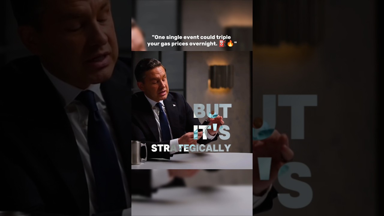 Could a conflict overseas empty Canadian gas tanks? ⛽🔥#gasprices  #canada  #energycrisis  #oil