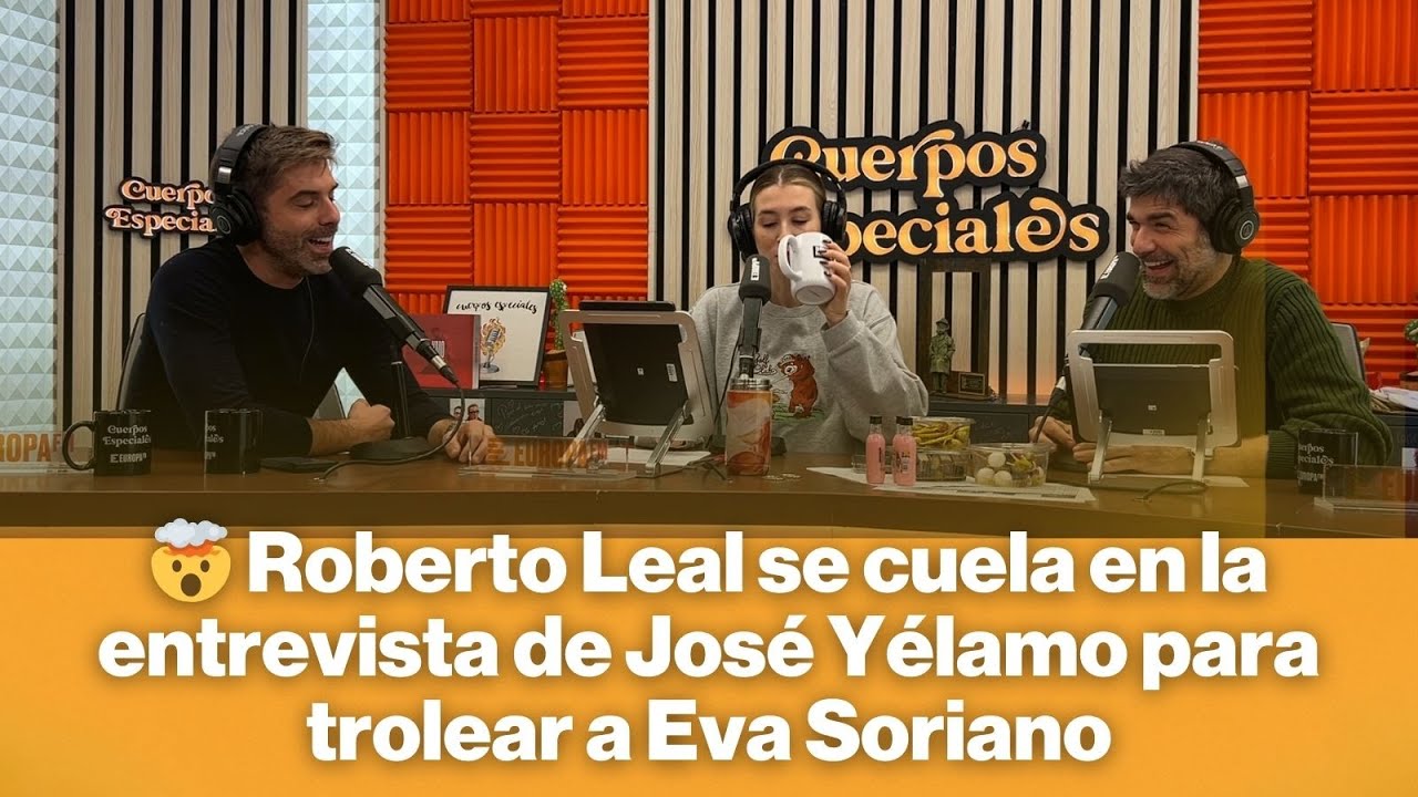 🤯 Roberto Leal se cuela en la entrevista de José Yélamo para trolear a Eva Soriano