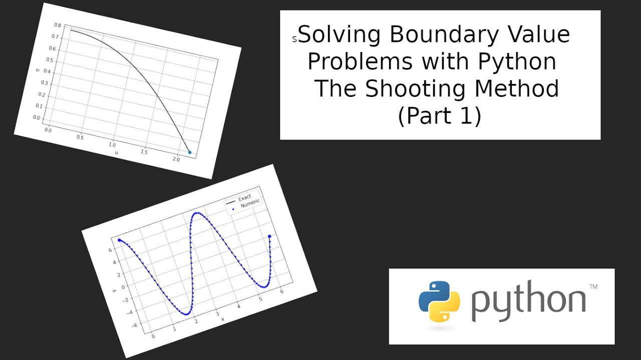Numerically Solve Boundary Value Problems:  The Shooting Method with Python (Part 1)