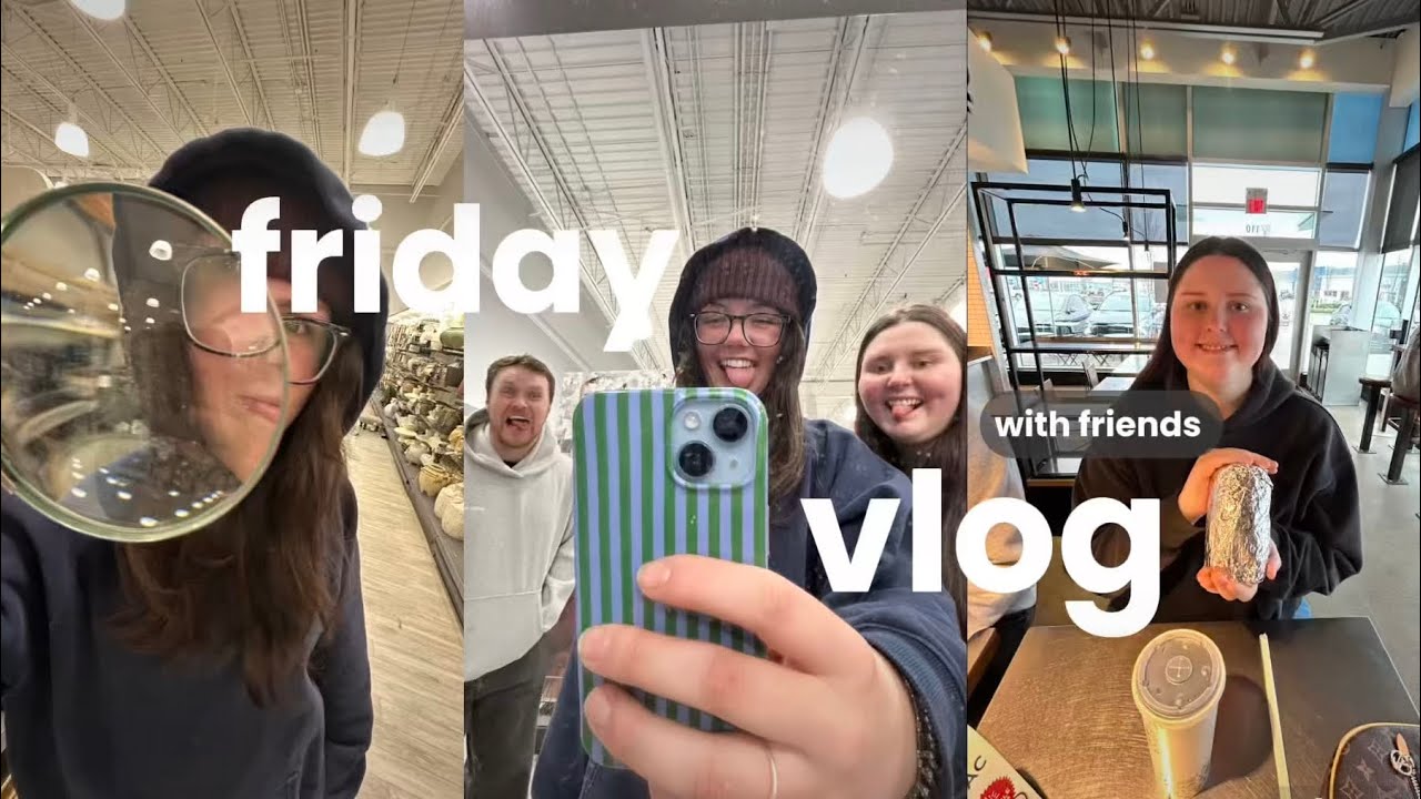 Friday vlog ft. holly and riki