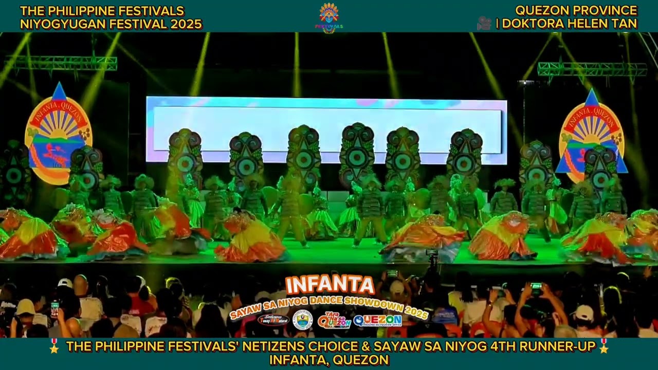 INFANTA | NIYOGYUGAN FESTIVAL 2025 4TH RUNNER-UP & THE PHILIPPINE FESTIVALS' NETIZENS' CHOICE