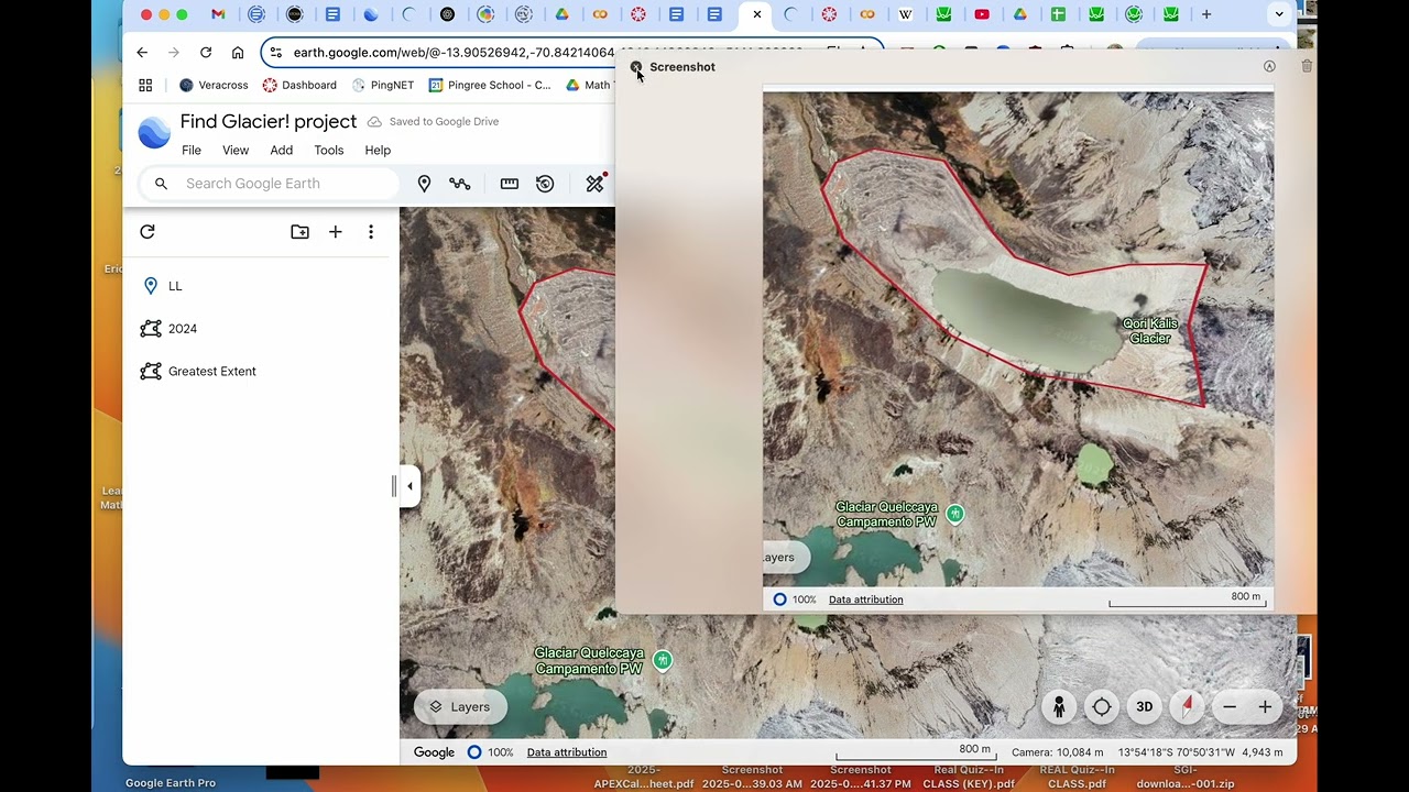 Video 5--Areas of Glacier--Approximation Techniques