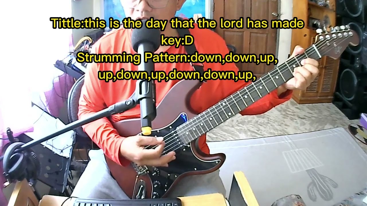 this is the day that the Lord has made praise guitar tutorial