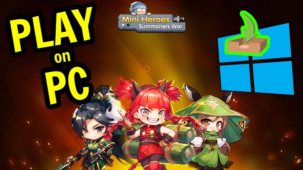 🎮 How to PLAY [ Mini Heroes: Summoners War ] on PC ▶ DOWNLOAD and INSTALL Usitility2