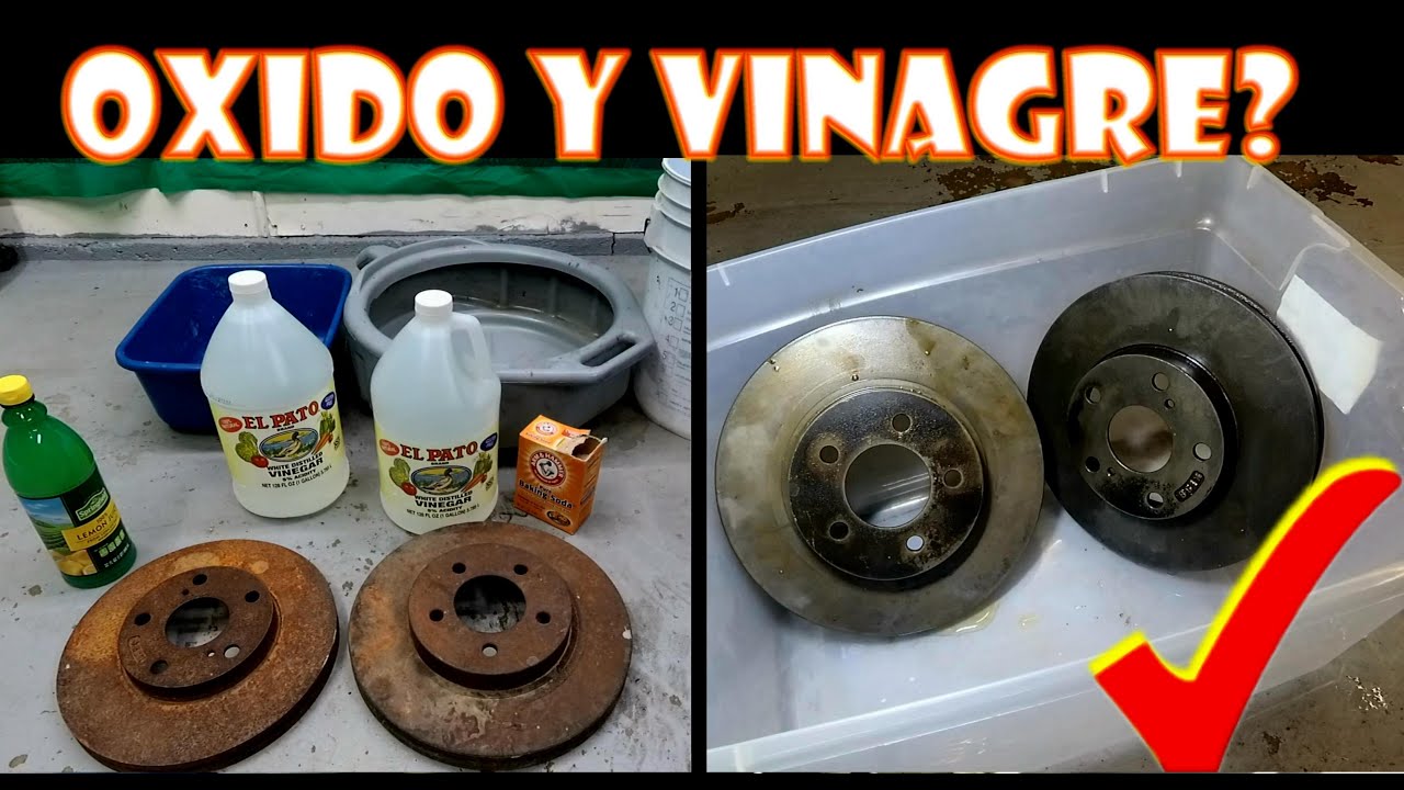 Funciona el Vinagre para Remover Oxido?? (pruebas reales)