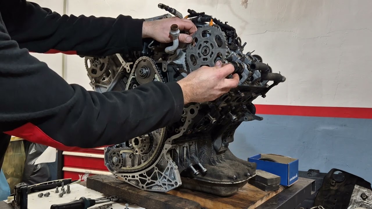 Wymiana rozrządu Audi 3.0 TDi silnik CDUC