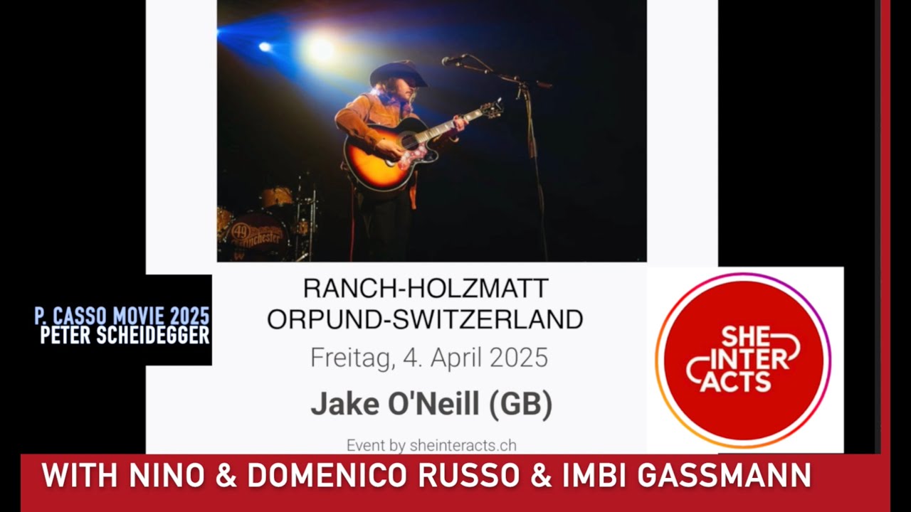 Jake O Neill & Band - Wagon Wheel RANCH HOLZMATT 2025 with Nino & Domenico & Imbi