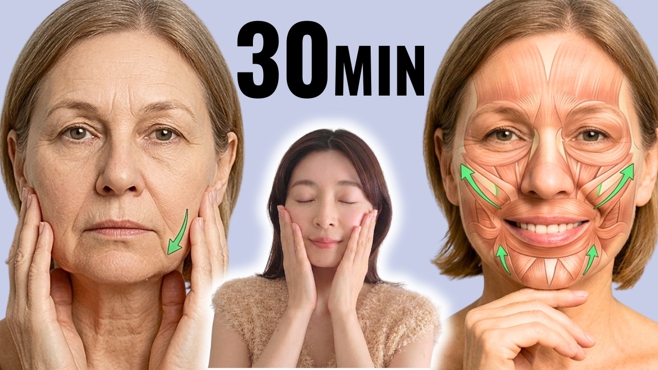 Anti-Aging Japanese Face Massage | Natural Facelift Technique That Works!