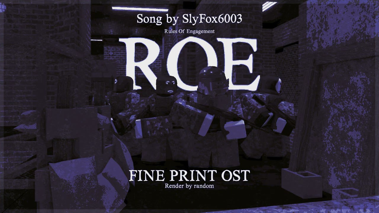 FINE PRINT OST - ROE  (volume 1)