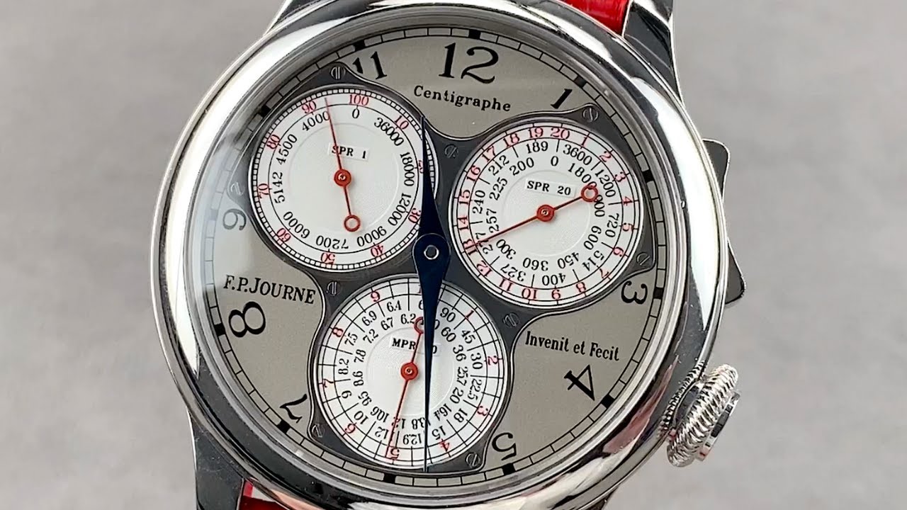 F.P. Journe Centigraphe Souverain F.P. Journe Watch Review | S-CT PT 40 A SI