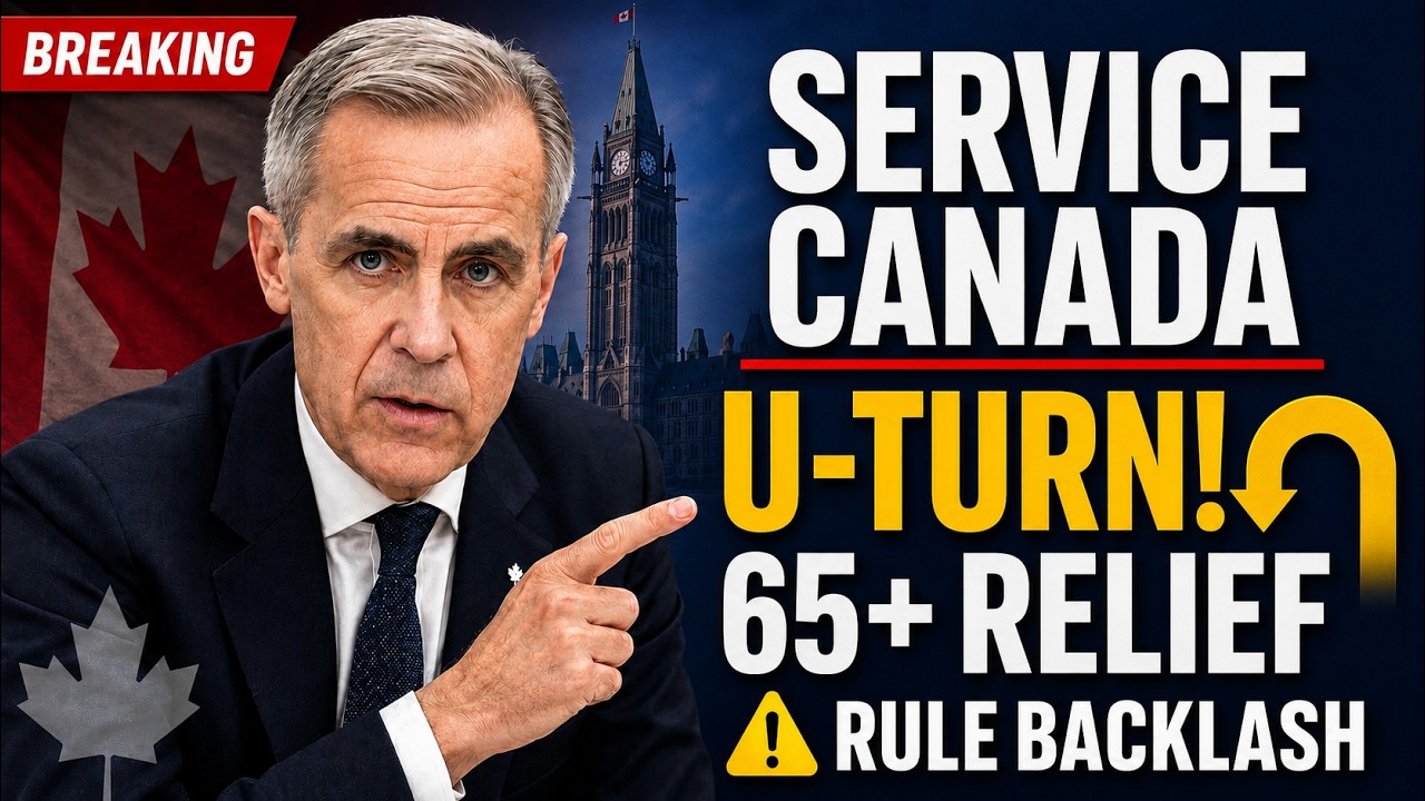 Service Canada U-Turn: Seniors Over 65 Get Relief After Rule Backlash