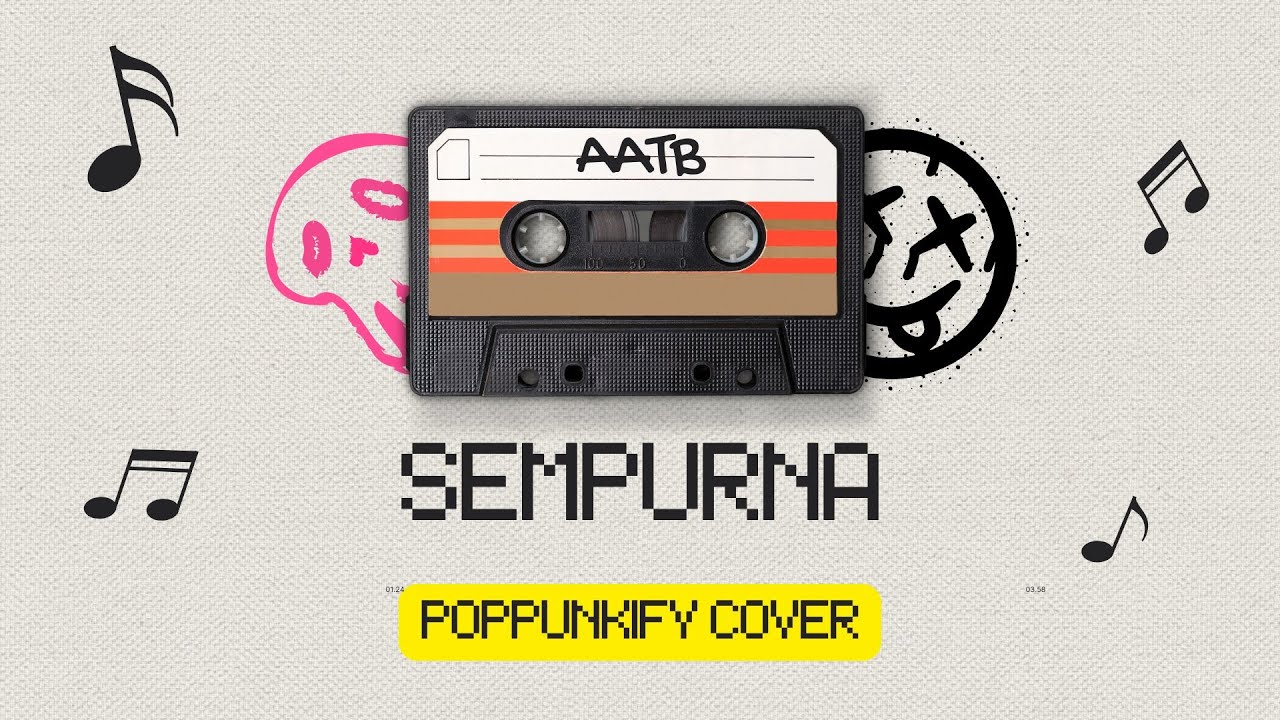 Andra And The Backbone - Sempurna | Pop Punk Cover (Lyric Video)