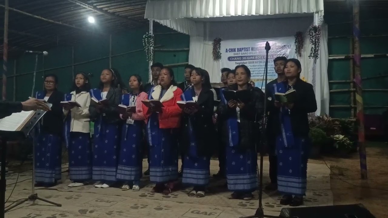 Williamnagar Cherangre Choir // A.chik ringani Git   No.101
