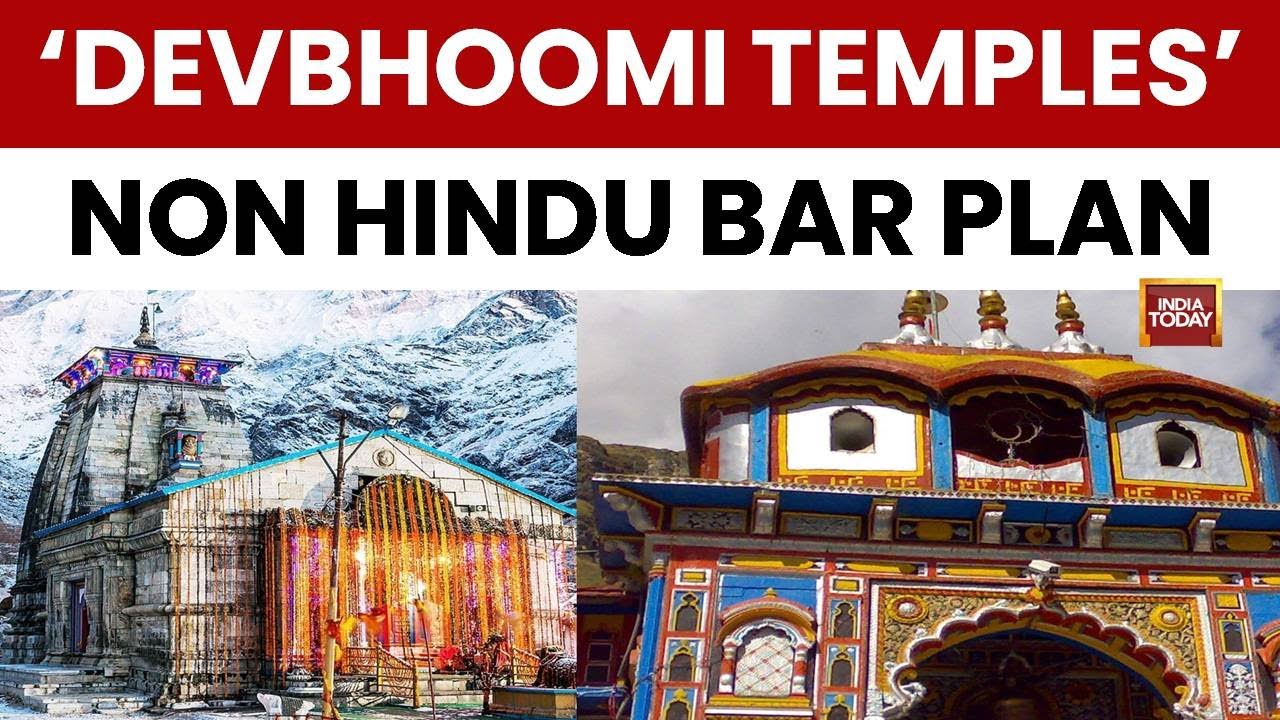 Uttarakhand News: BKTC Proposes Ban On Non-Hindu Entry At Badrinath And Kedarnath | India Today