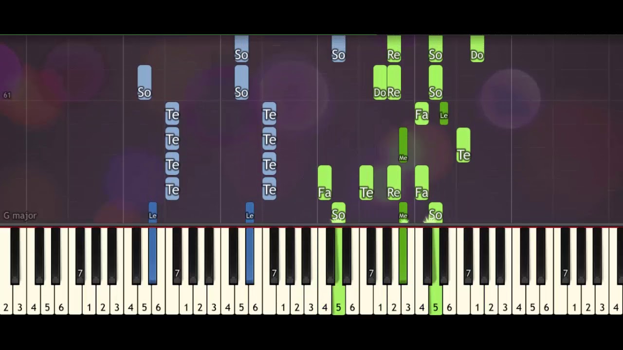 SNSD (트와이스) - Into the New World (piano tutorial) synthesia acoustic by Piano Sheet Music