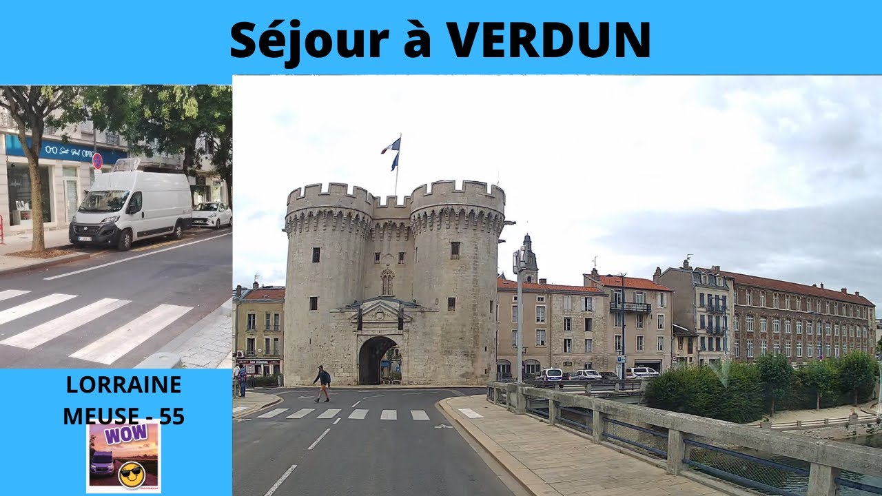 Séjour à #VERDUN , Meuse, en #fourgonaménagé