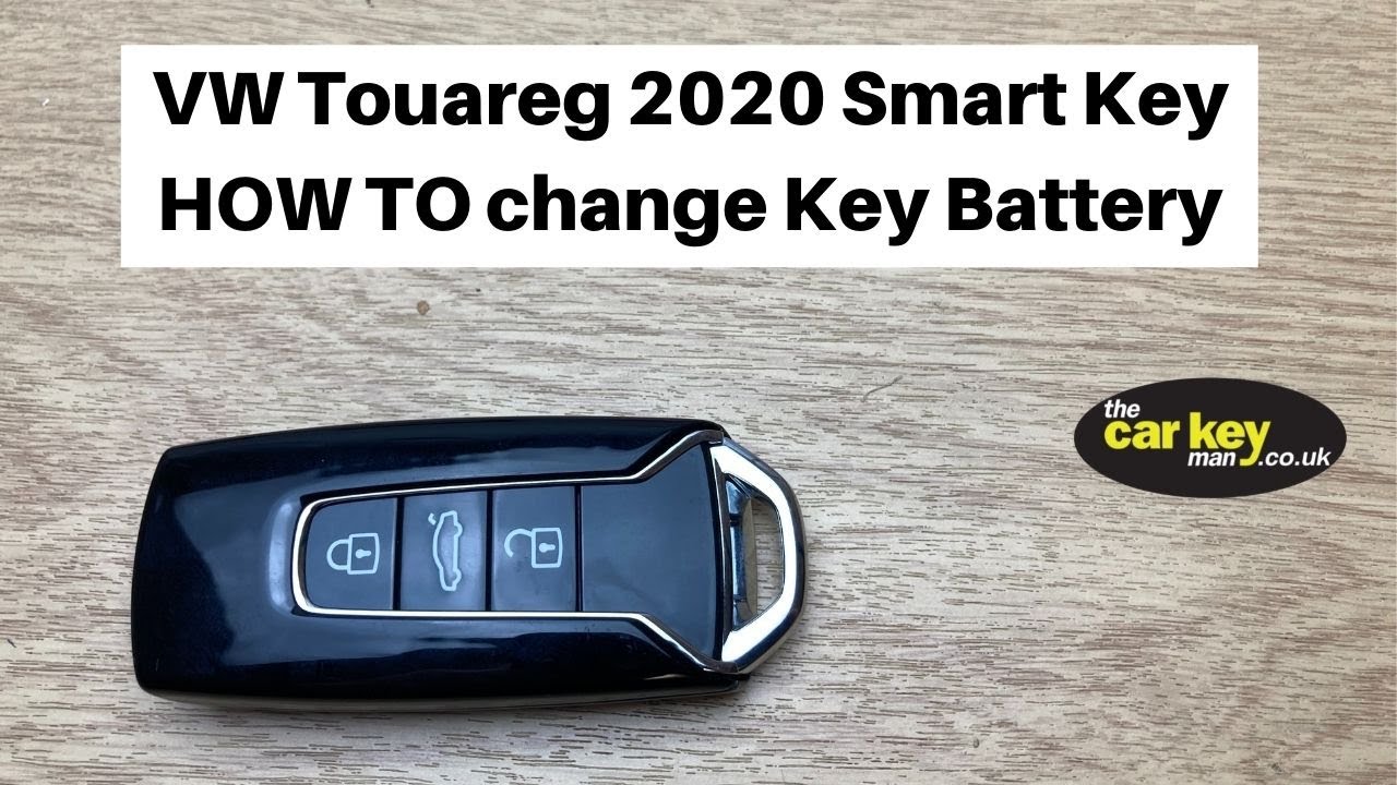 VW Touareg 2020 Smart Key КАК ЗАМЕНИТЬ БАТАРЕЮ В КЛЮЧЕ