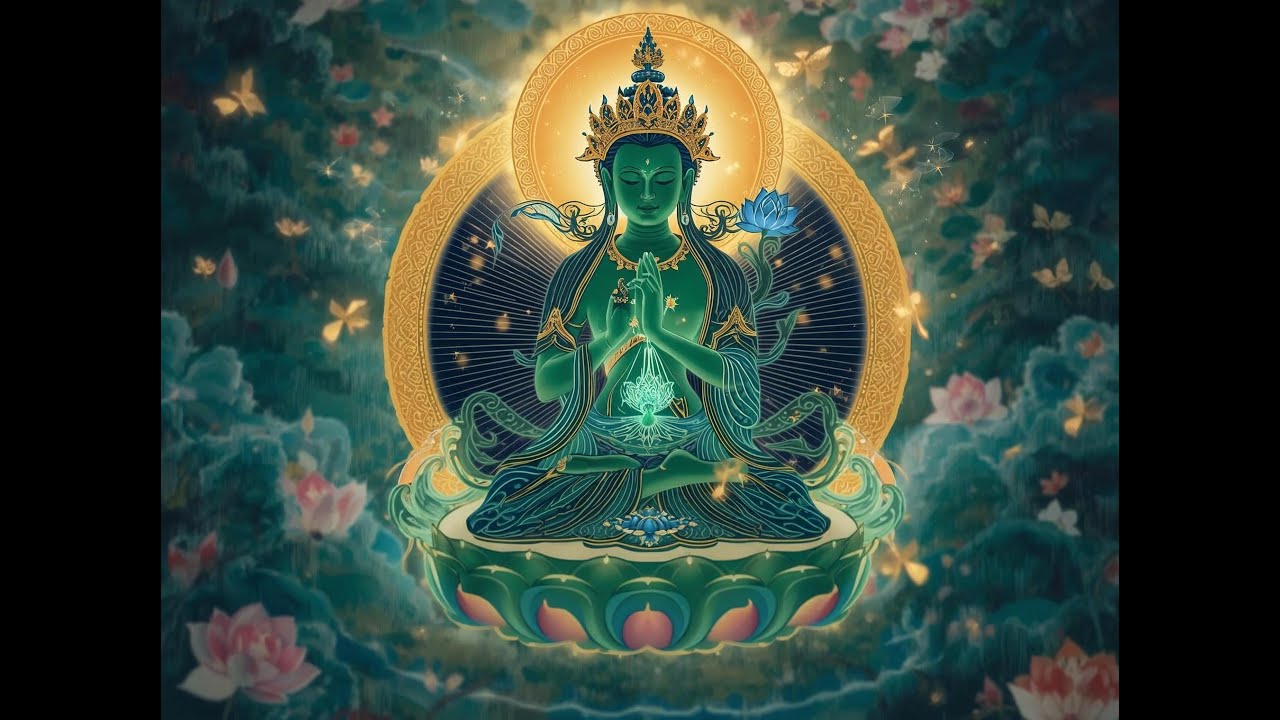《绿度母心咒 · 春霖》綠度母，諸佛之悲心化現，救度眾生最疾速之本尊！