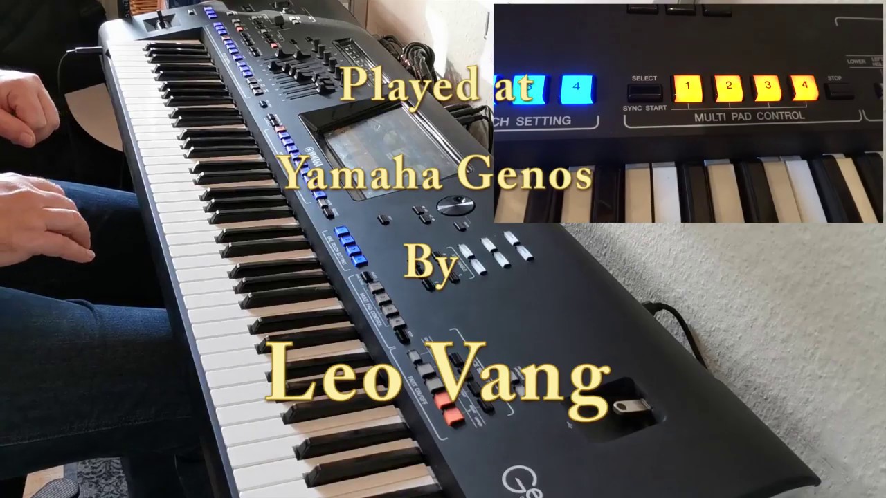 Beauty And The Beast, Yamaha Genos, Played By Leo Vang