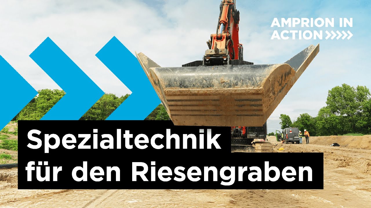 Großprojekt Graben | 300 Kilometer Tiefbau für ein Stromkabel