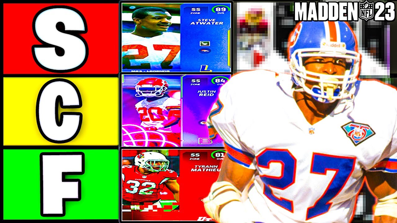 RANKING THE BEST STRONG SAFETIES IN MADDEN 23 ULTIMATE TEAM (BEST SS MADDEN 23)