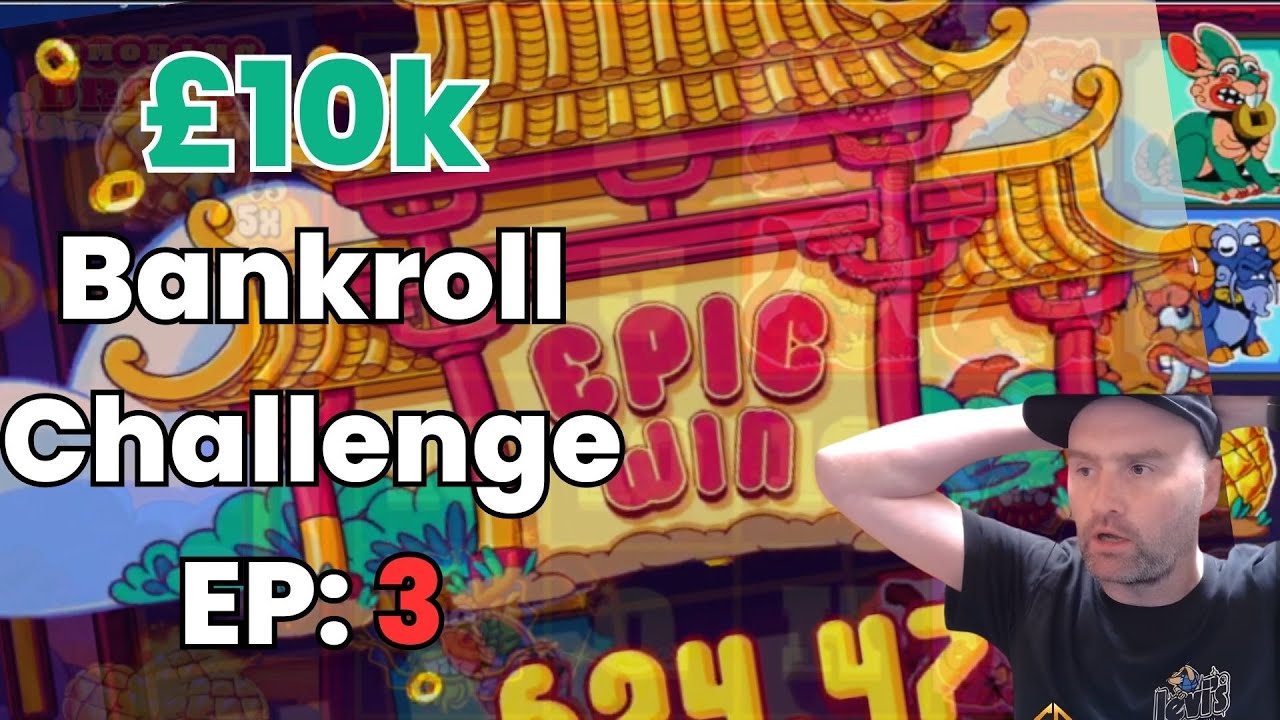 10k series - EP: 3! Can I get to 10k, in 10 videos, in 10 mins? #slots #casino #gambling #bigwin