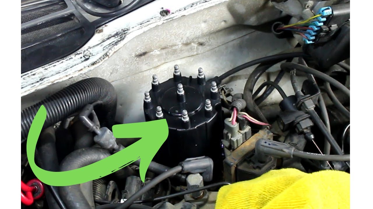 Замена крышки и ротора распределителя зажигания (Chevrolet TBI 1987–1995 гг.)