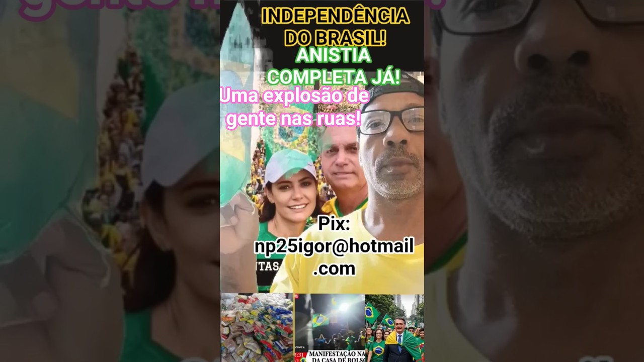 BOLSONARO E PR. SILAS MALAFAIA  LIVRE! ANISTIA J&Aacute;! JUSTI&Ccedil;A! #anistia #Bolsonaro #PrSilas #pedrozo