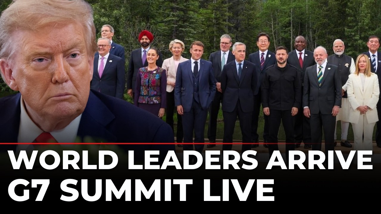 G7 Summit LIVE: Leaders Gather in Switzerland for Key Meeting After Trump Announces Iran Deal