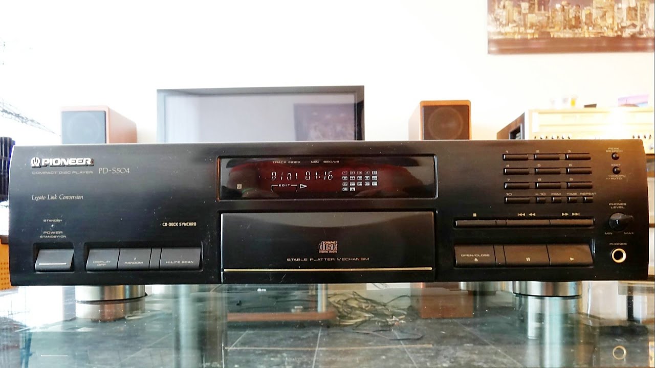 Pioneer PD-S504 Stable Platter Mechanism VS Pioneer PD-7100 test