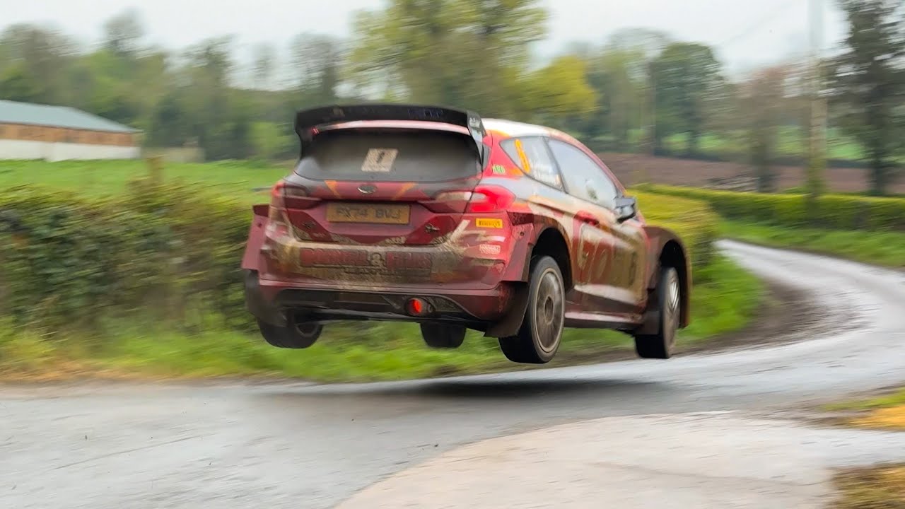 Circuit of Ireland Rally 2025 | Crash, Jumps & Action! | 4K |