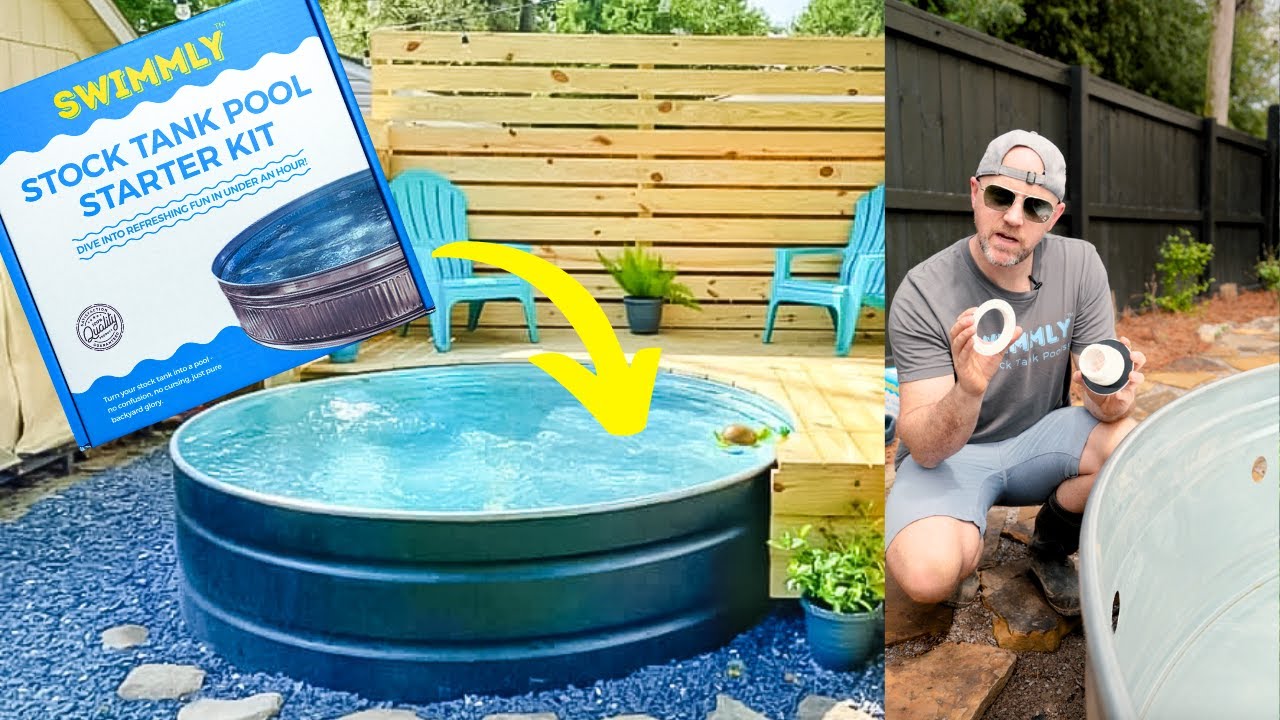 DIY Stock Tank Pool Kit &ndash; Watch This Before You Install