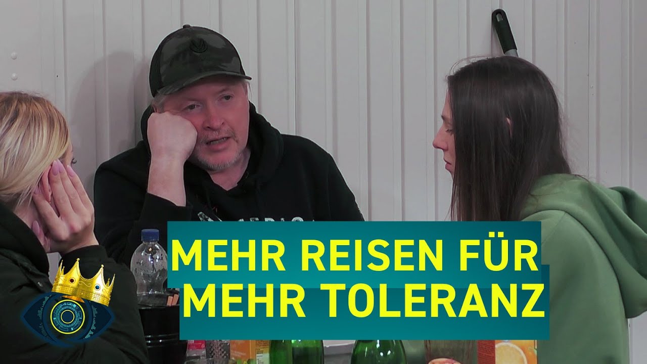 Deep Talk im Hof mit Nova, Affe und Joey Kelly | Big Brother Knossi Edition