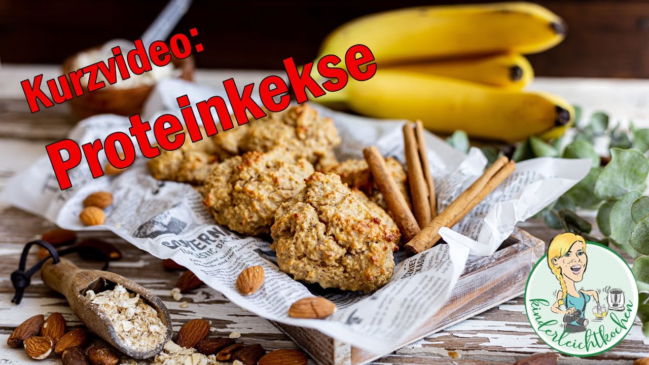 Kurzvideo Protein-Kekse mit dem Thermomix