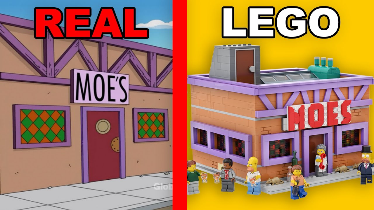 LEGO Never Made Moe’s Tavern… So I Did (and you can too)
