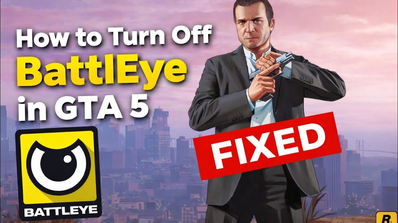 How to Disable BattlEye in GTA 5 | 100% Working Fix (2026)#gta5 