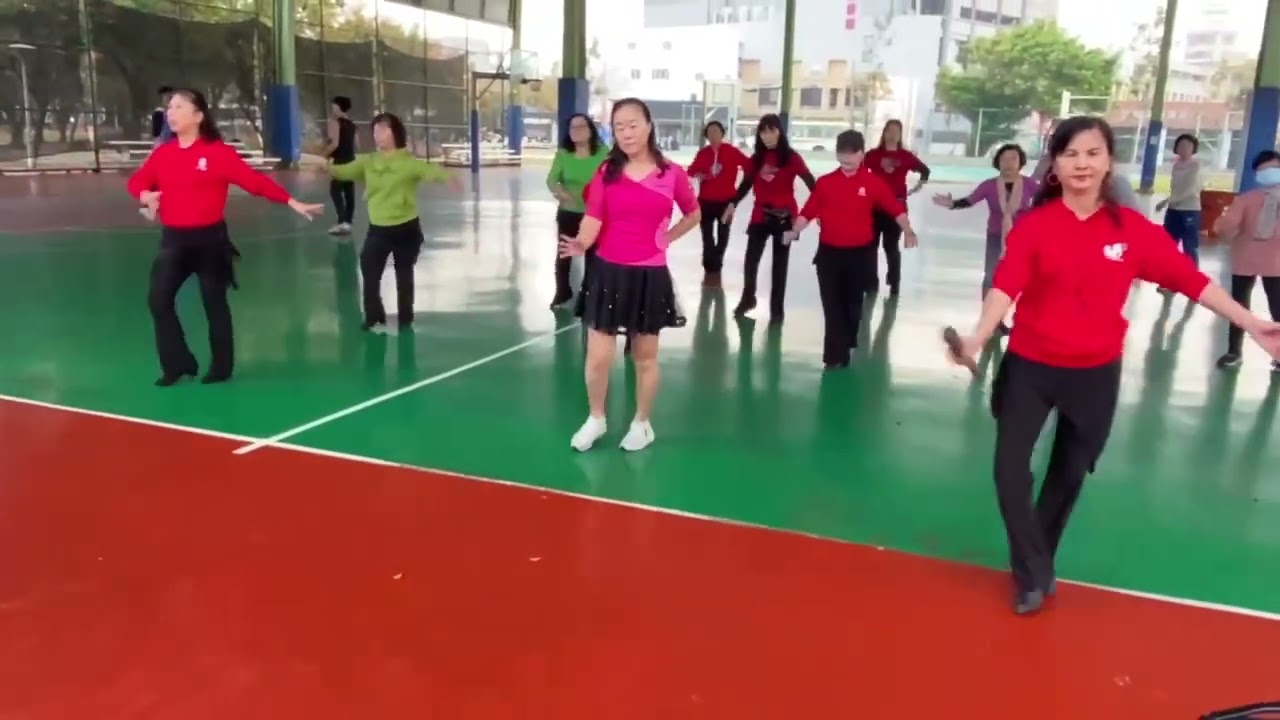 失去節奏的探戈💃指導老師謝玉寶理事長#新祖宮土風舞協會 #114/12/20