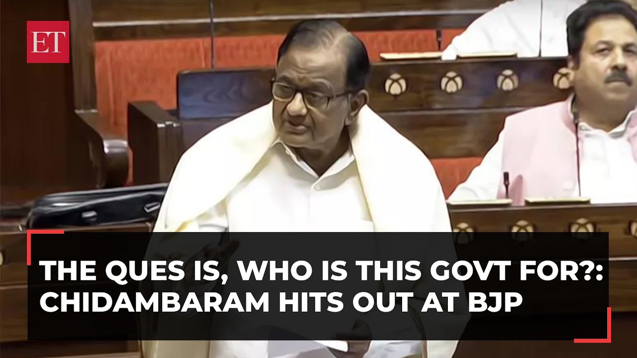 P Chidambaram's direct question to FM: Will the GDP double to ₹200 lk crore in NDA's 'Amrit Kaal'?