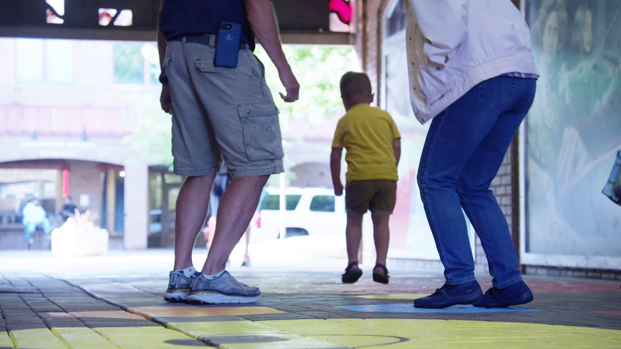 Musical Hopscotch Interactive Destination Design by Alt Ethos