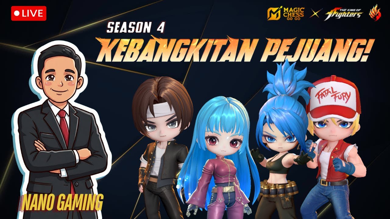 LIVE :TURNAMEN TOC S2 : SSB RIOT vs VIKN MY #MCGG #MagicChessGoGo